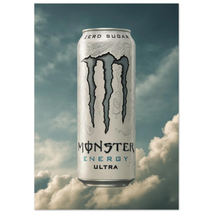 Monster Energy Ultra Poster - Choose Your Perfect Size