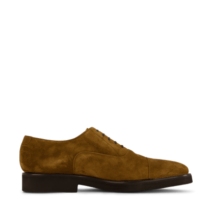 Cap Toe Oxford (rubber Sole) Tabacco