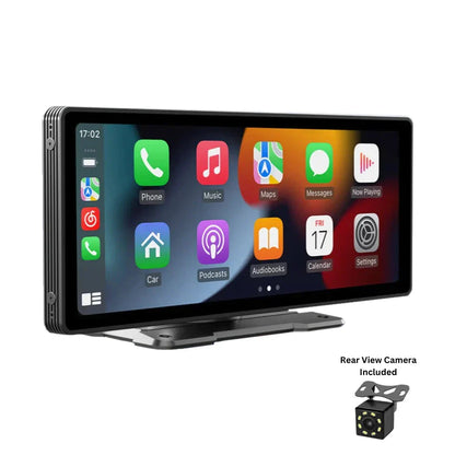 CarScreen 10.26" – Trådlös CarPlay/Android Auto + Gratis Backkamera
