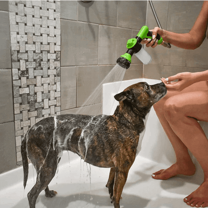 CLEANDOG Hydro Jet Hunddusch med Skumfunktion
