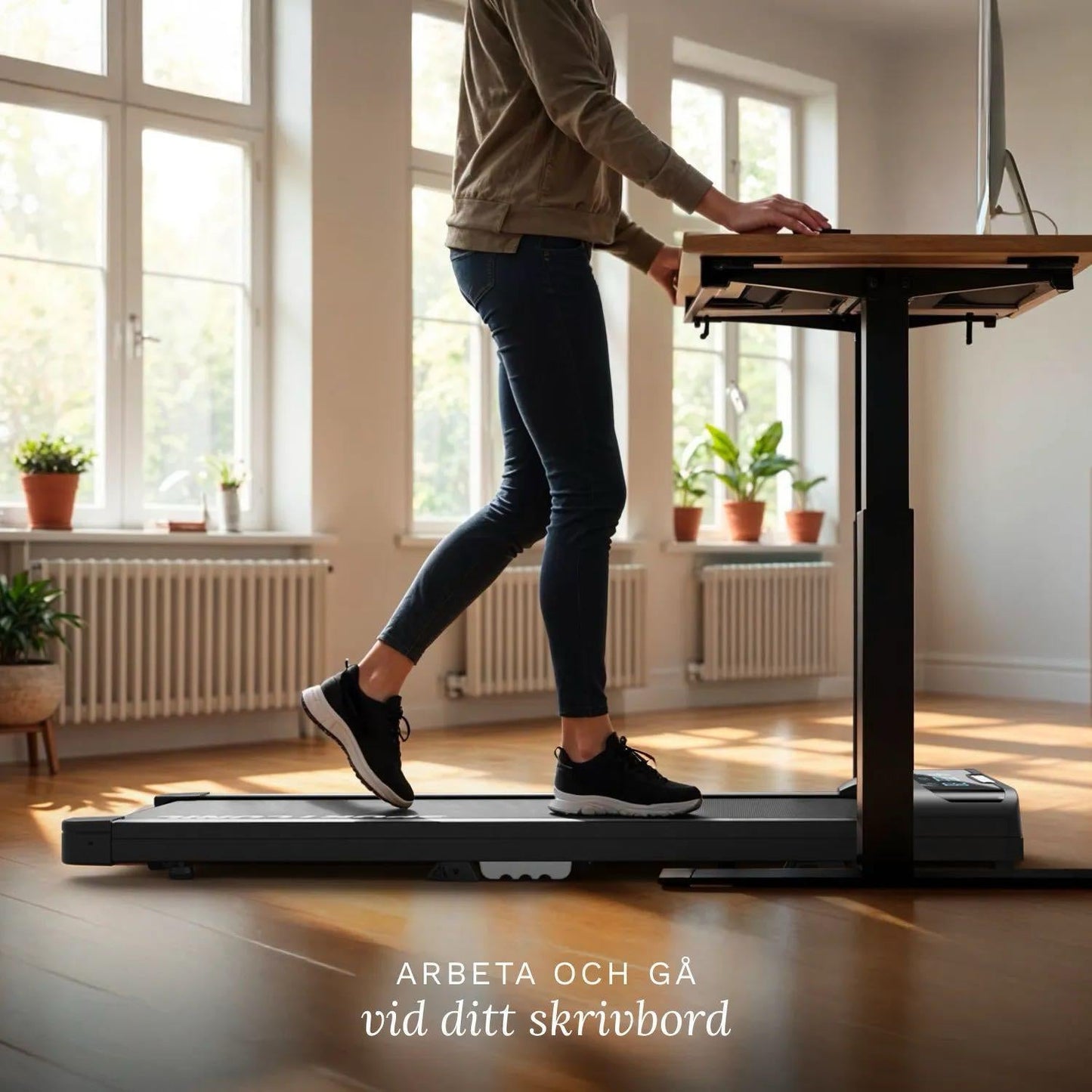 Gymbolaget WalkPad Pro – Gå & Löpband med 12 % Lutning