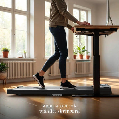 Gymbolaget WalkPad Pro – Gå & Löpband med 12 % Lutning