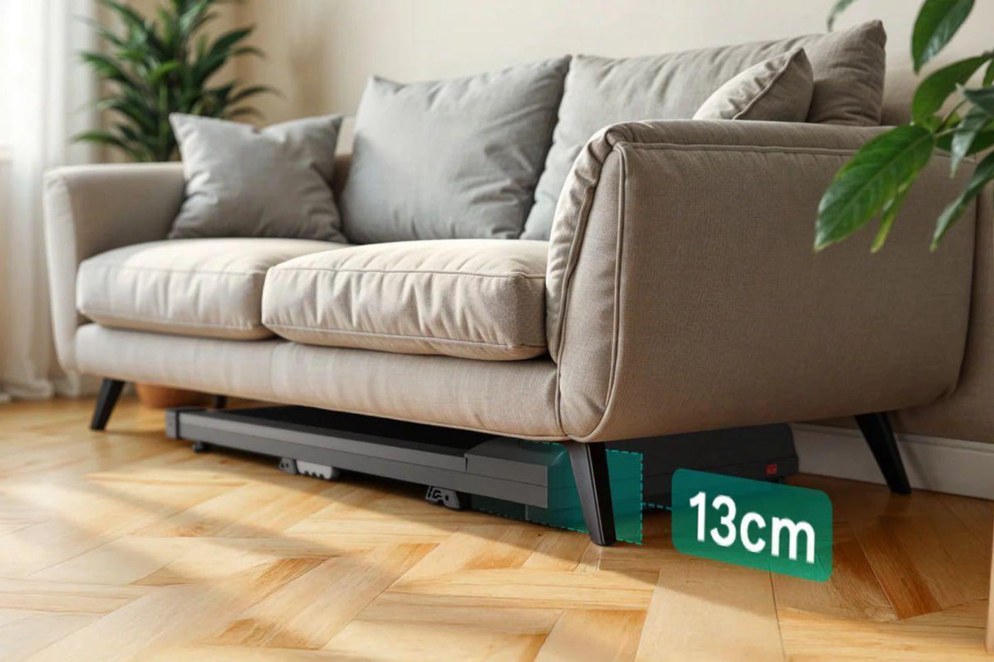 Gymbolaget WalkPad Pro – Gå & Löpband med 12 % Lutning