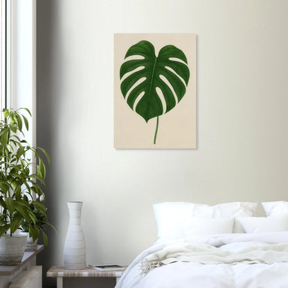 Monstera Elegans: Frukter Botanical Print - Naturens Skönhet för ditt Hem