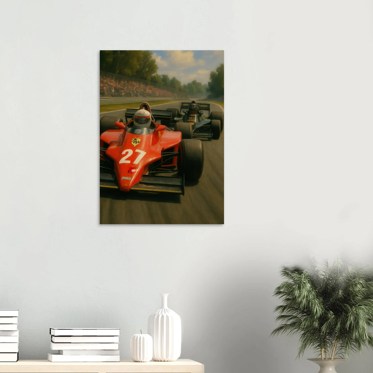 Bilar: Classic Racing Excitement – F1 Art Print
