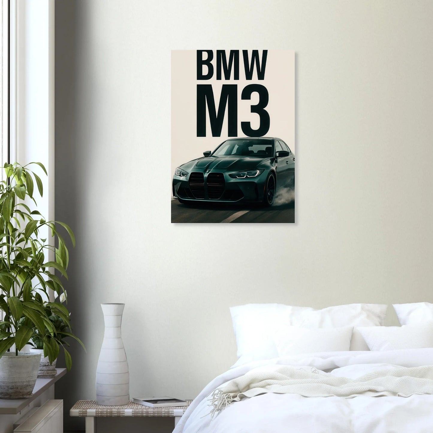 BMW M3 Performance Poster - Exklusiv Bilkonsttryck i premiumkvalitet