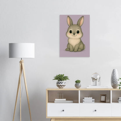 Söt Kanin | Charmig Blyertsteckning Djurkonst Poster