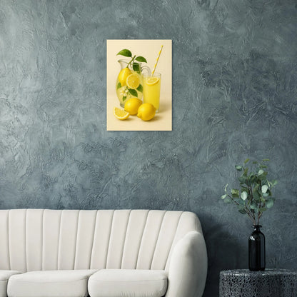 Fresh Lemon & Lemonade Poster - Choose Your Perfect Size