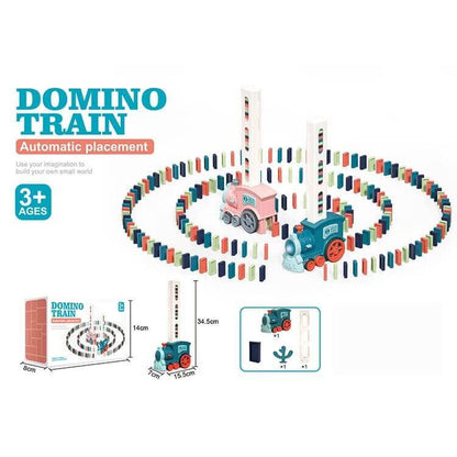 Dominotåget - Automatisk dominobyggare
