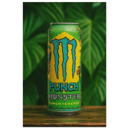 Monster RIO PUNCH Poster - Choose Your Perfect Size