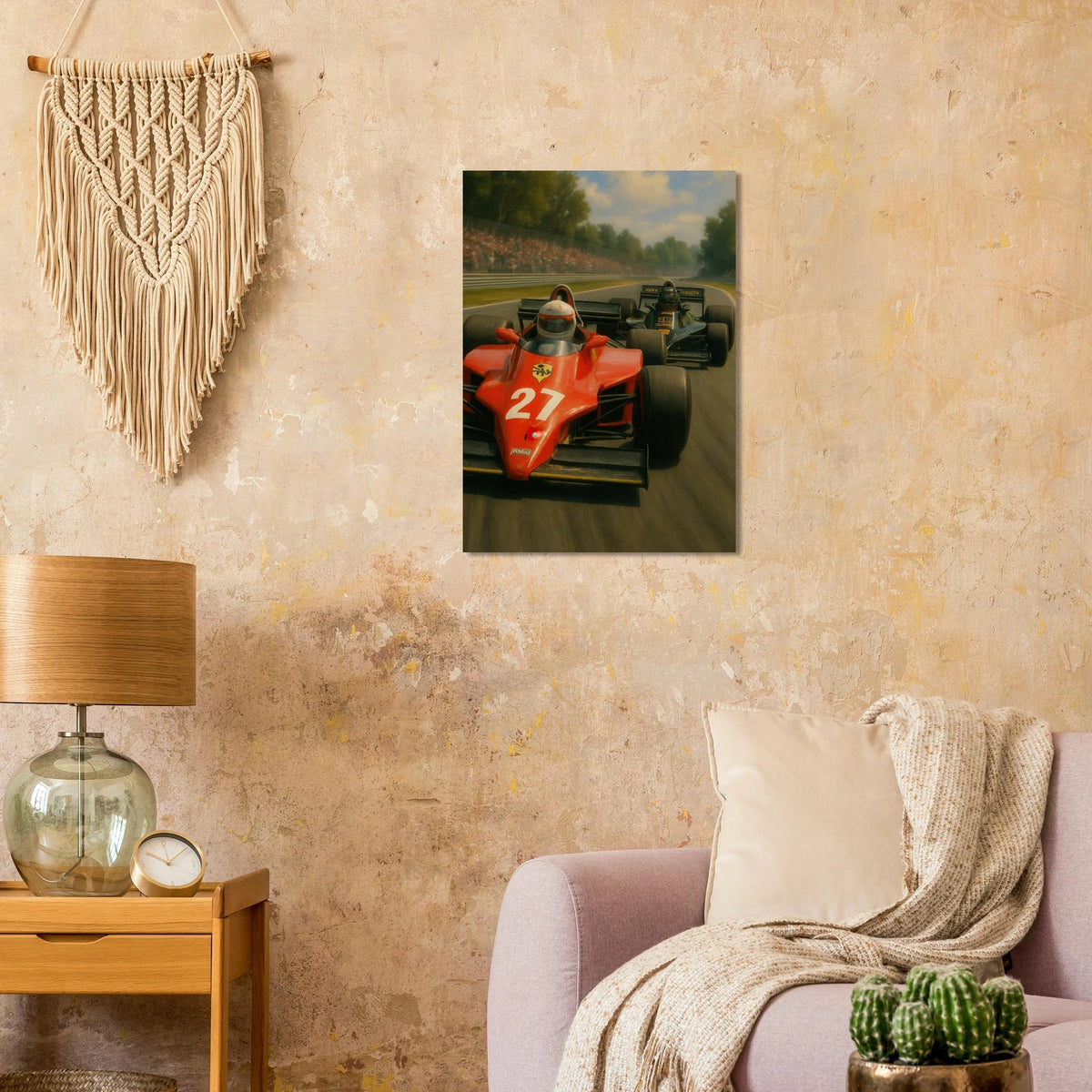 Bilar: Classic Racing Excitement – F1 Art Print