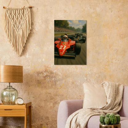 Bilar: Classic Racing Excitement – F1 Art Print