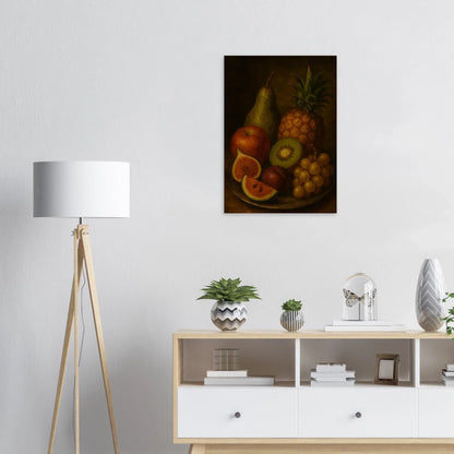 Frukter – Classic Still Life Fruit Art Print in Rich, Warm Tones