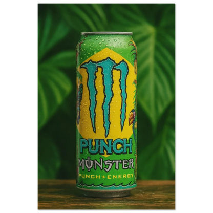 Monster RIO PUNCH Poster - Choose Your Perfect Size