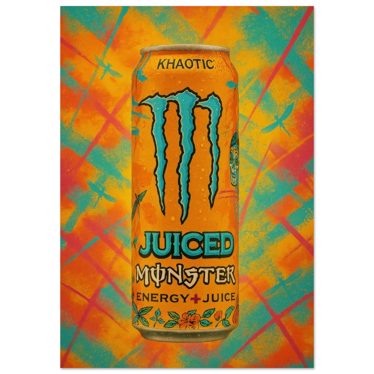 Monster KHAOTIC Poster - Choose Your Perfect Size