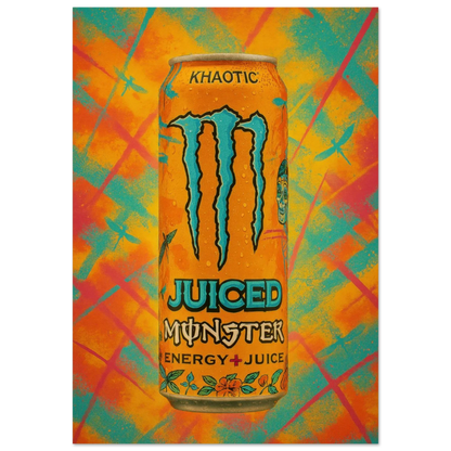 Monster KHAOTIC Poster - Choose Your Perfect Size