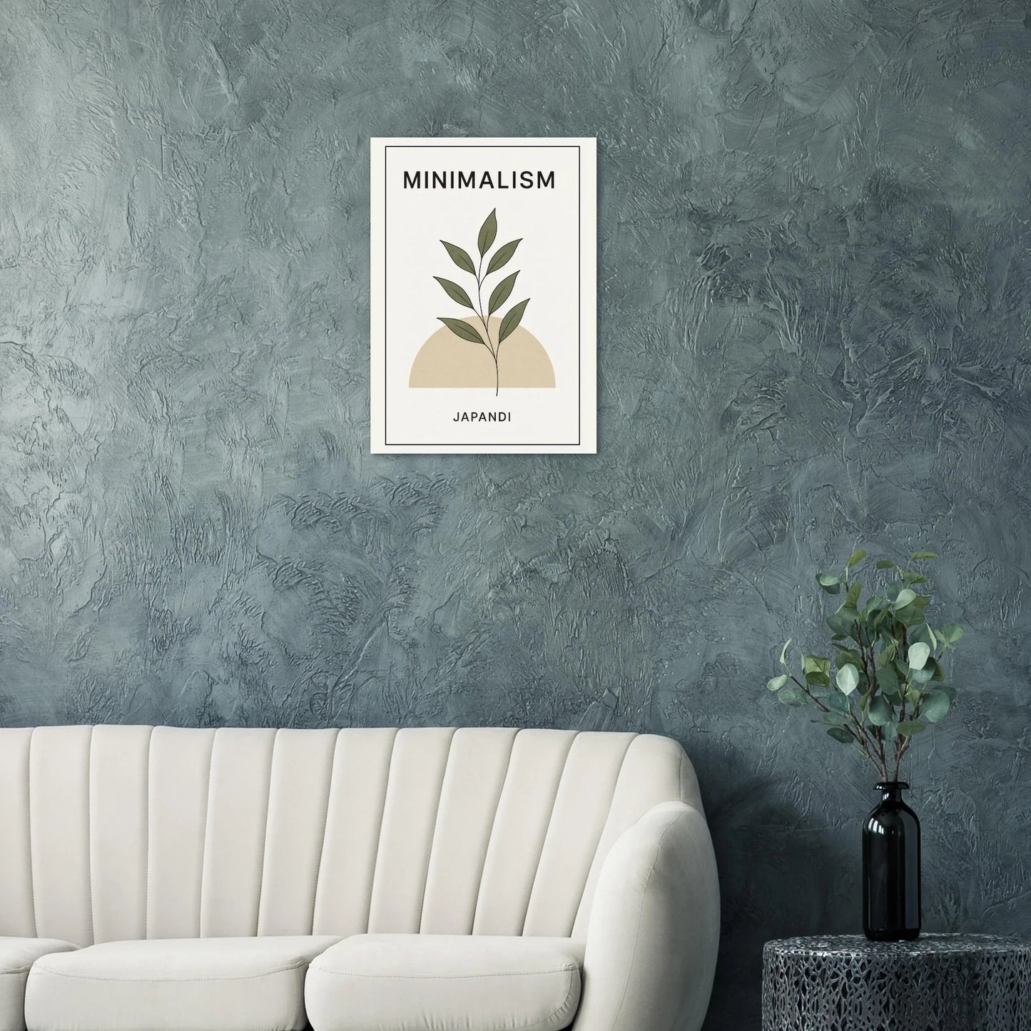 Japandi Minimalism Botanical Leaf Art Print – Elevate Your Space with Serene Design