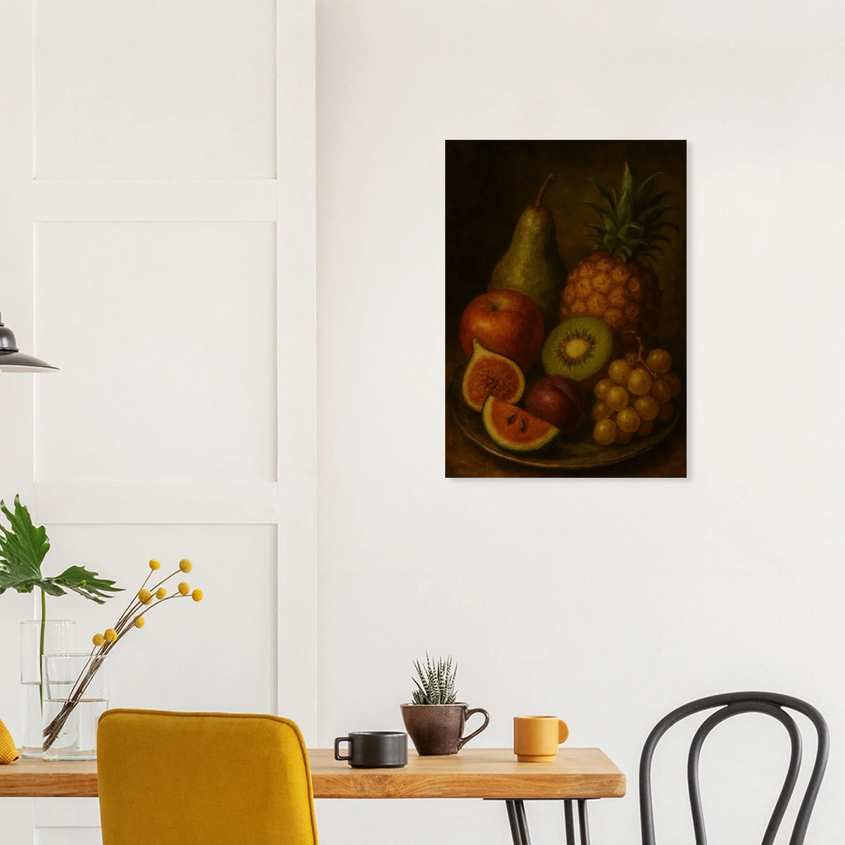 Frukter – Classic Still Life Fruit Art Print in Rich, Warm Tones