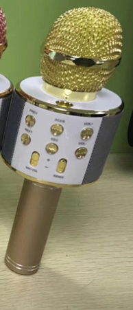 Trådlös karaoke-mikrofon med Bluetooth och högtalare
