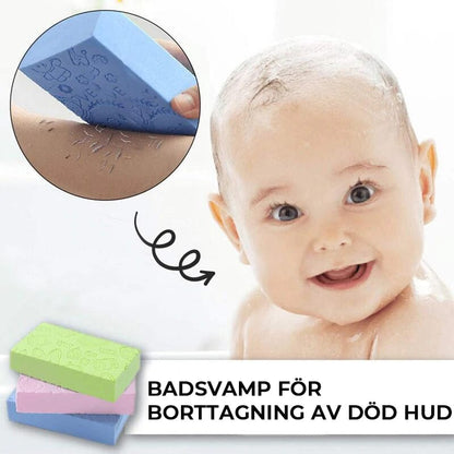 Exfolierande Badsvamp