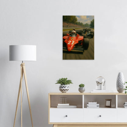 Bilar: Classic Racing Excitement – F1 Art Print