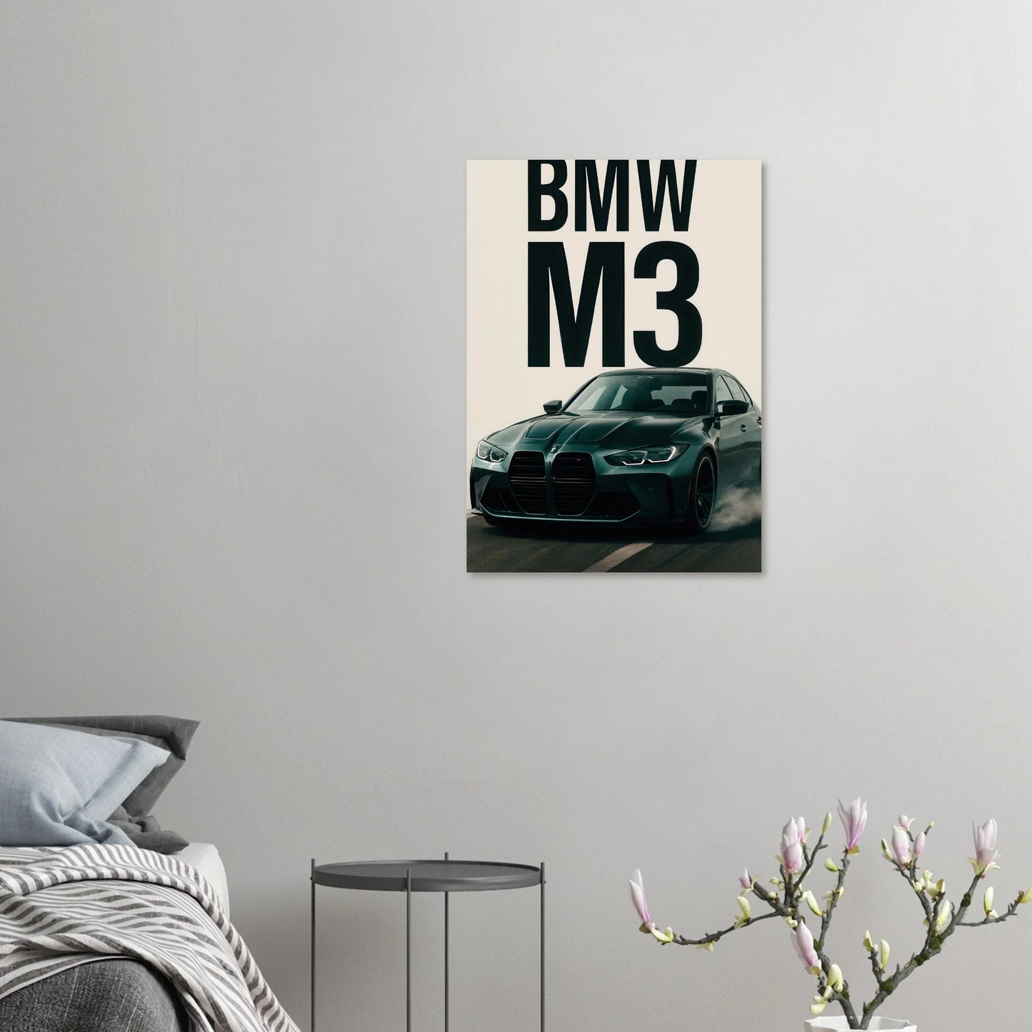 BMW M3 Performance Poster - Exklusiv Bilkonsttryck i premiumkvalitet