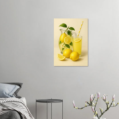 Fresh Lemon & Lemonade Poster - Choose Your Perfect Size