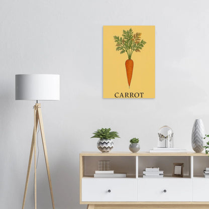 Frukter Carrot Botanical Art Print – Classic Swedish Inspired Kitchen & Dining Decor