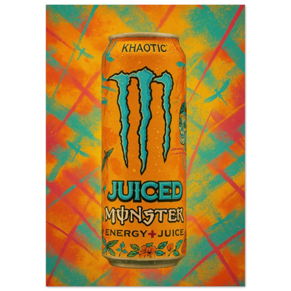 Monster KHAOTIC Poster - Choose Your Perfect Size