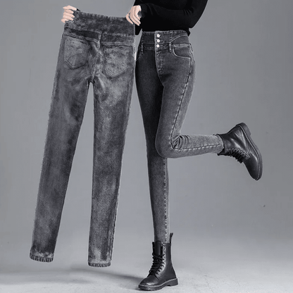Fleece Skinny Jeans