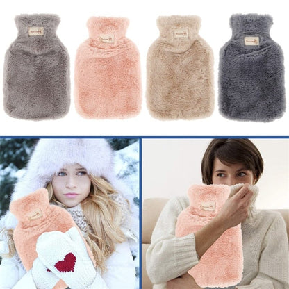 Mysig Fluffig Värmeflaska – Perfekt för Värme och Komfort i Vinter!