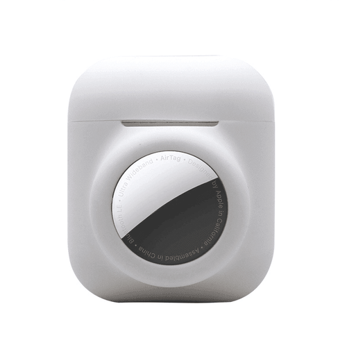 Silikonskydd till AirPods (Gen 1 & 2) med AirTag-hållare
