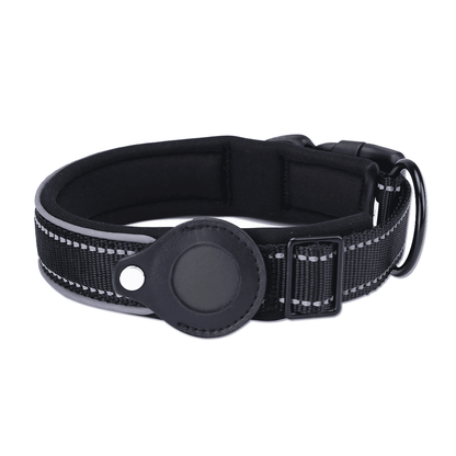FMW™ - AirTag Hundhalsband - Smart halsband med hållare till Apple AirTag