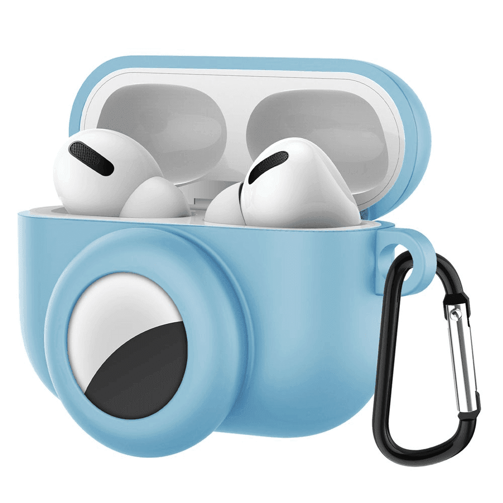 Silikonskydd till AirPods Pro med AirTag-hållare