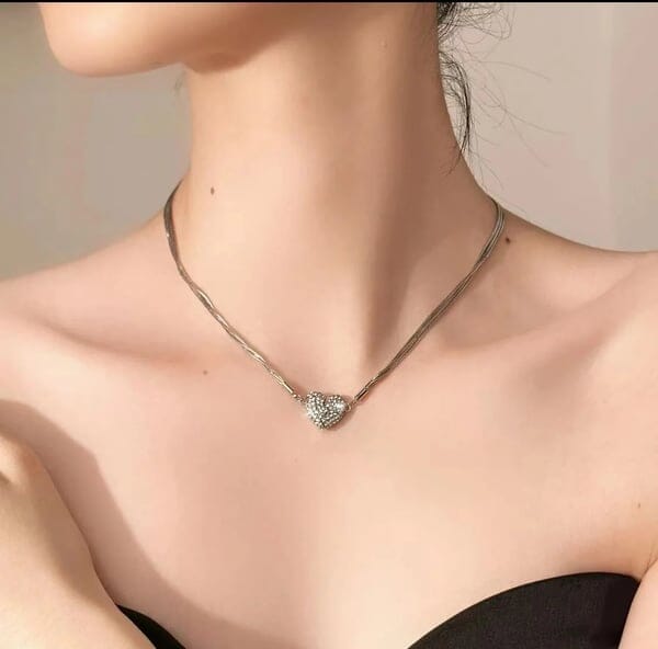 Hjärta - Magnetiskt halsband