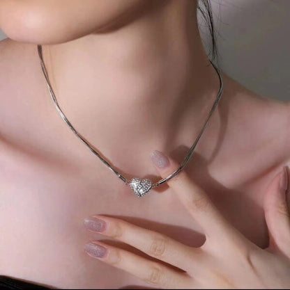 Hjärta - Magnetiskt halsband