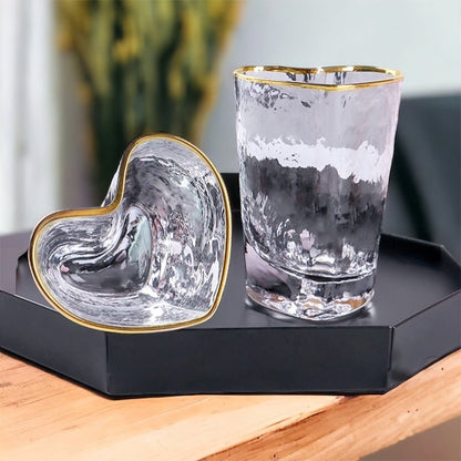 Hjärtformade Glas