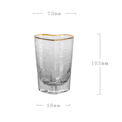 Hjärtformade Glas