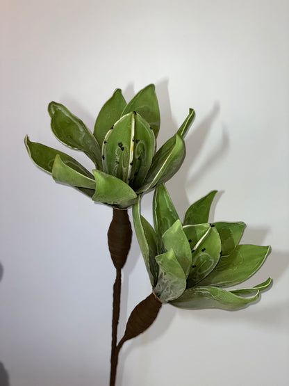 Maria Konstgjord Blomma Grön