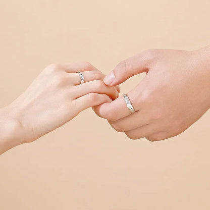 Infinity-ring Sterling Silver Parringar - Alla hjärtans dag Present