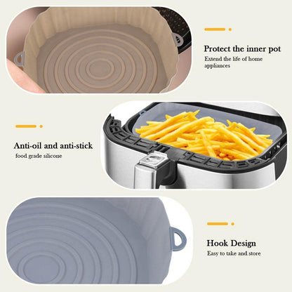 Kladdfri - Silikonform för Airfryer och Ugn