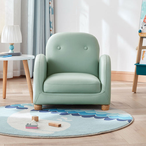 Lazy Cutie Kids Blue Recliner Chair-0
