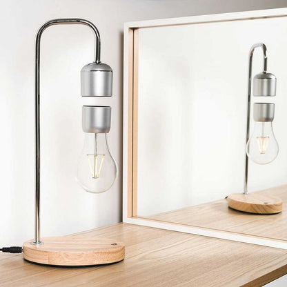Svävande Bordslampa – LeviLamp™ Magnetisk LED-lampa med Trådlös Laddning