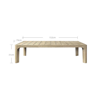 Malta Teak Coffee Table-6