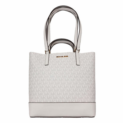 Michael Kors Axelväska Kelli Syntetlader Vit