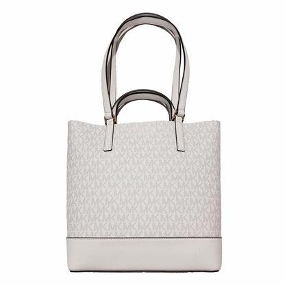 Michael Kors Axelväska Kelli Syntetlader Vit