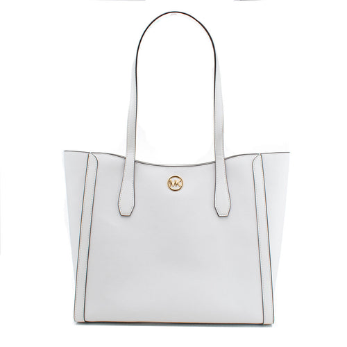 Michael Kors Axelväska Leida Modern Vit