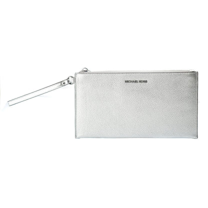 Michael Kors Handväska 35f4stvw3l Grasilvrig Struktur Silver