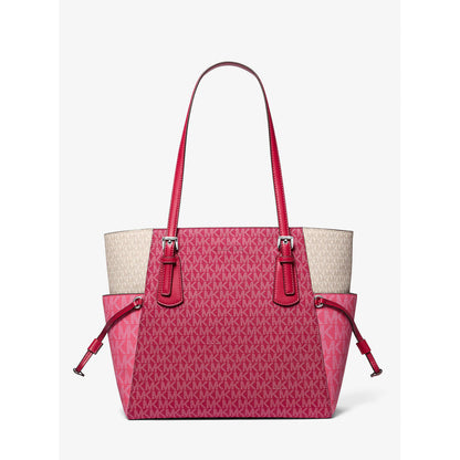 Michael Kors Axelväska Voyager Vaskmodell Sommar Rosa
