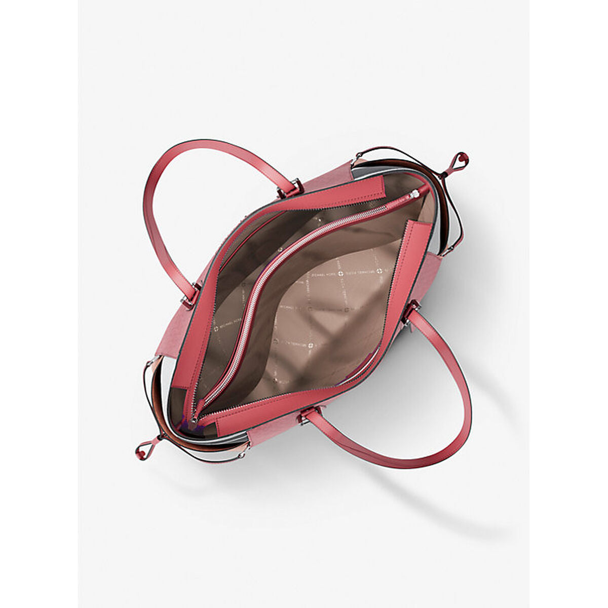 Michael Kors Axelväska Voyager Vaskmodell Sommar Rosa